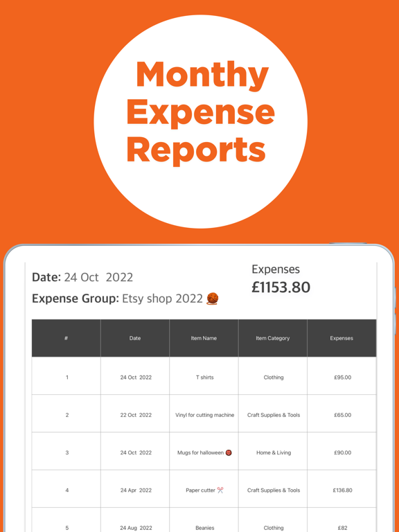 Espy: Seller Expense Tracker screenshot 4