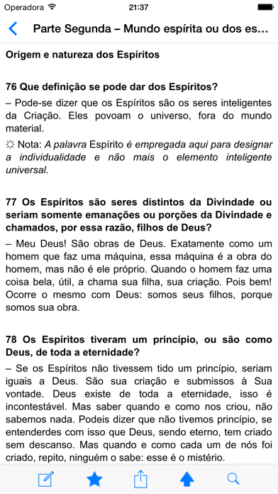 Screenshot #2 pour O Livro dos Espíritos