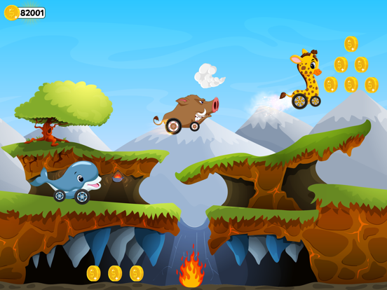 Screenshot #6 pour Animal Car Racing - Hill Climb
