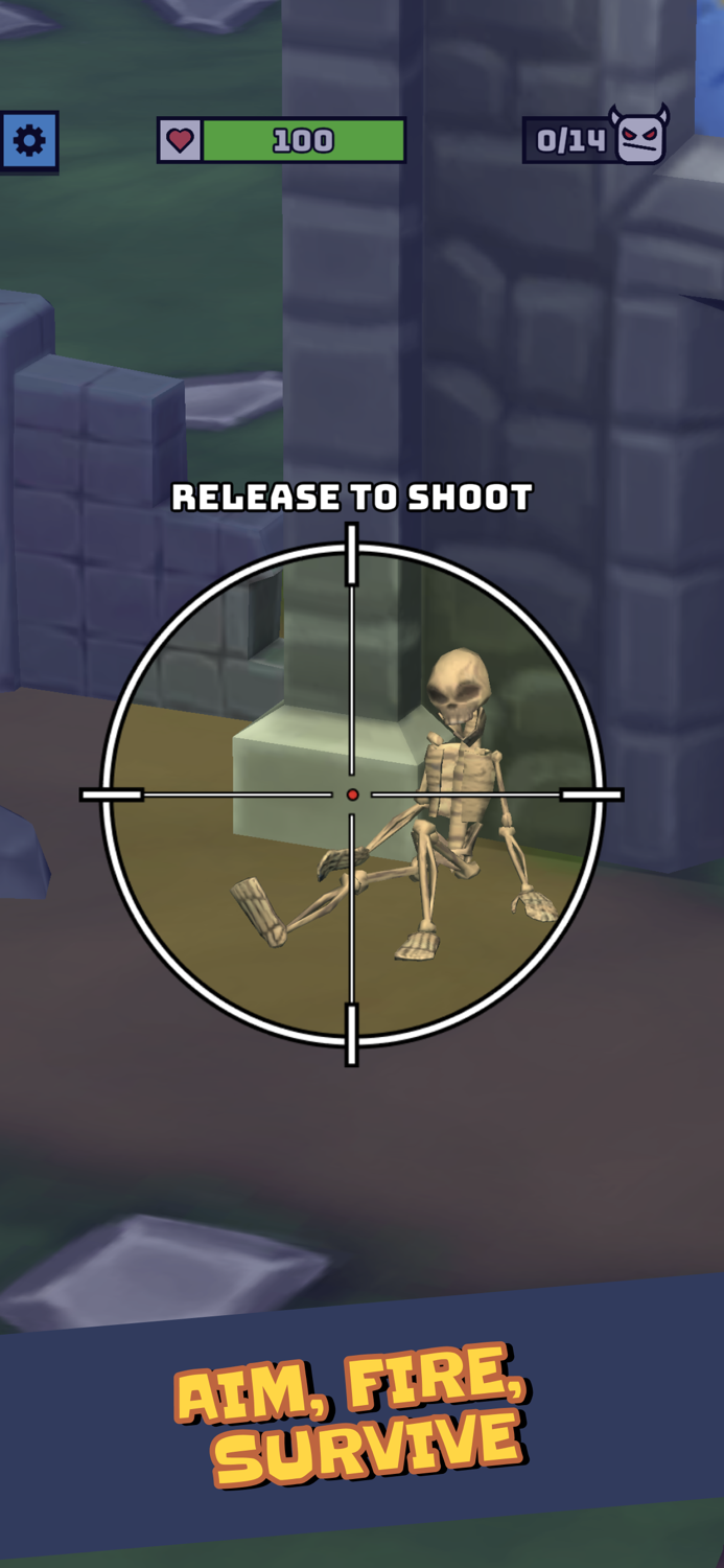 Monsters Out sniper game