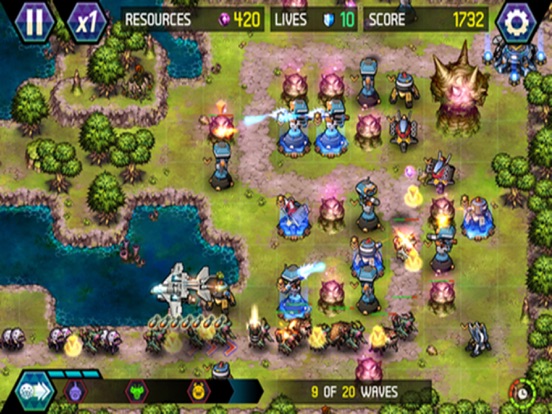 Tower Defense: Infinite War iPad app afbeelding 2