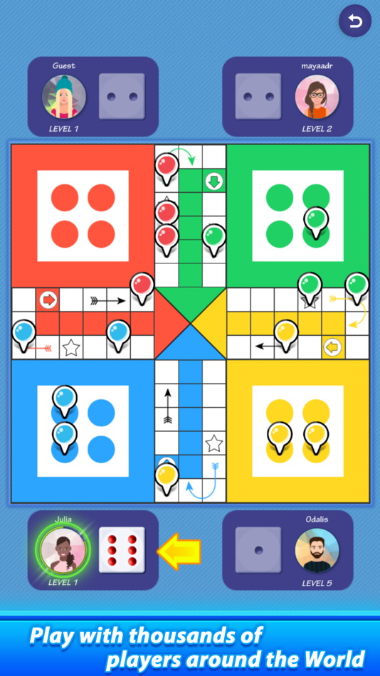 #4. Ludo: Classic Fun Dice game! (iOS) От: Ironjaw Studios Private Limited