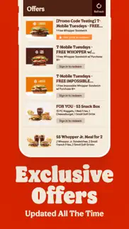 burger king® app iphone screenshot 3