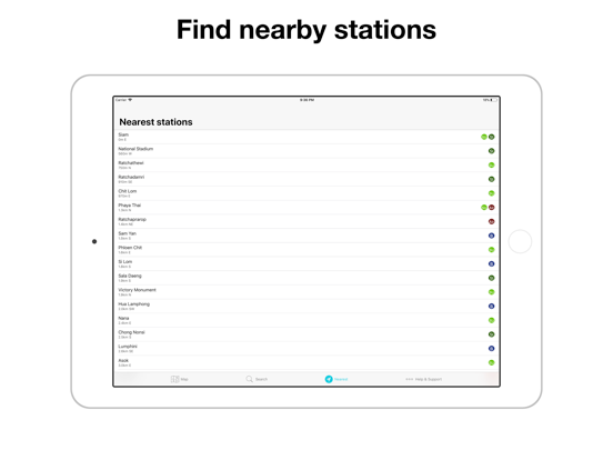 Explore Bangkok iPad screenshot 5 - Travel app
