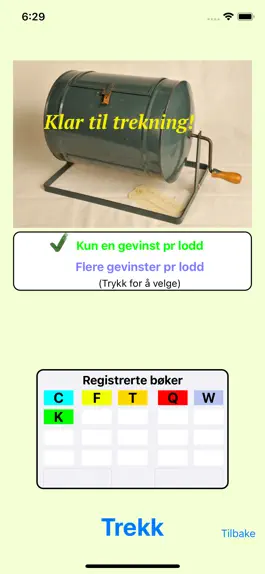 Game screenshot Loddtrekning apk
