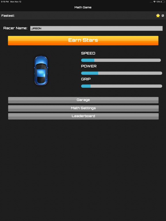 Screenshot #4 pour Full Throttle Math Game - Kids