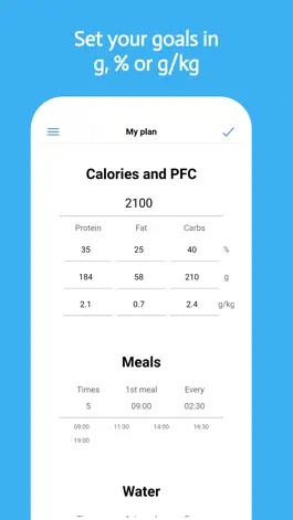 Game screenshot EatFit | Calorie counter hack