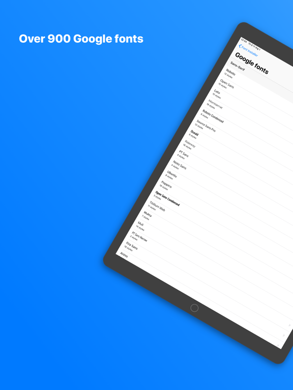 xFont - Custom Font Installer