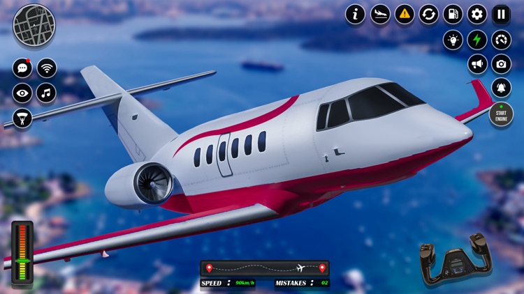 Airplane Simulator Games screenshot-3