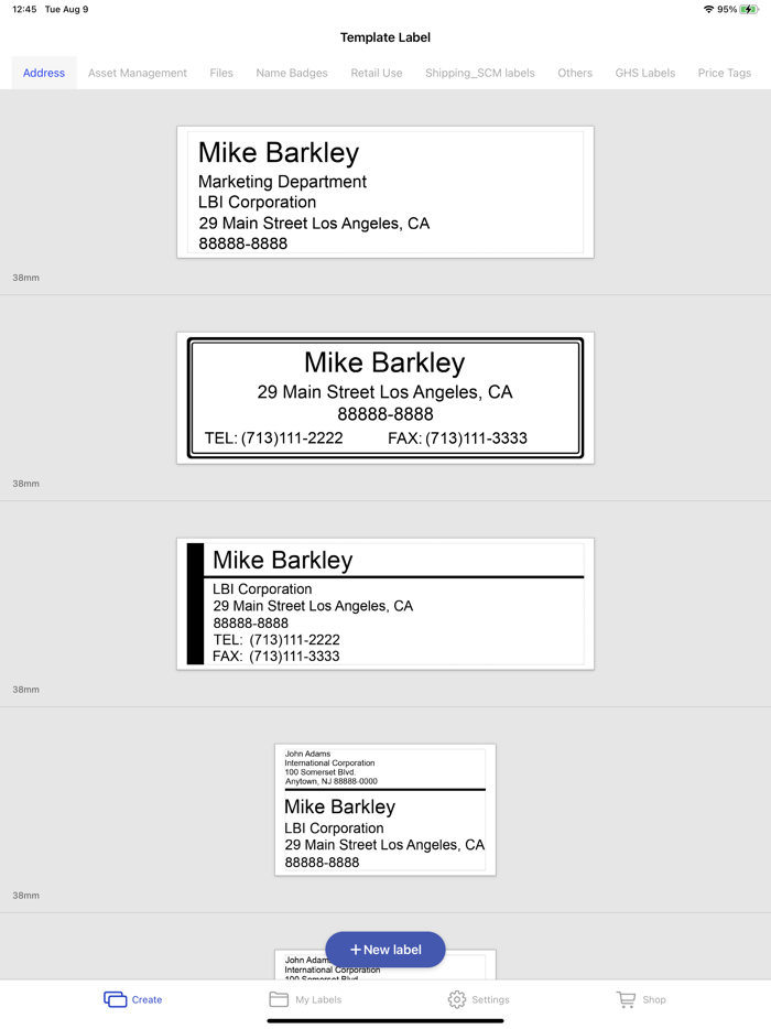 Brother iPrintandLabel