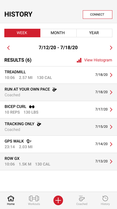 Life Fitness Connect Screenshot