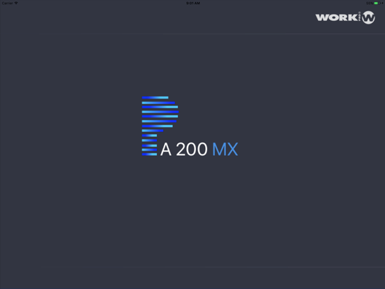 PA200MX app screenshot