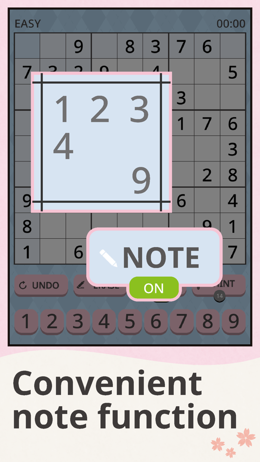 #3. sudoku Girly (iOS) Podle: kobayakawa kyosuke