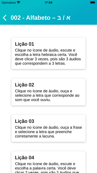Hebraico da Bíblia Screenshot