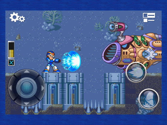 MEGA MAN X iPad app afbeelding 2