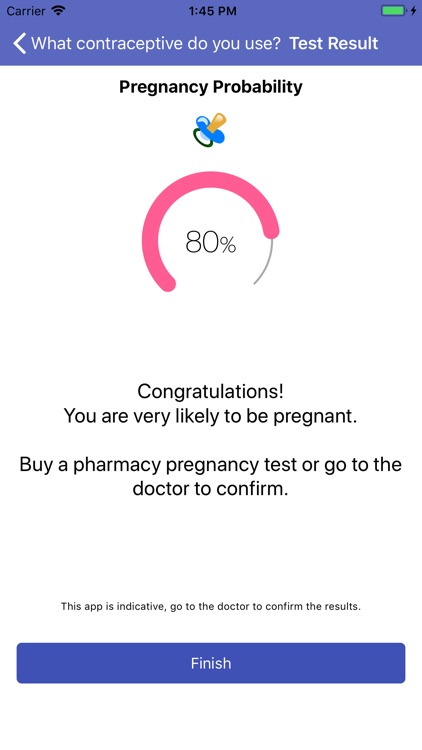 Pregnancy Test - Symptoms screenshot-4