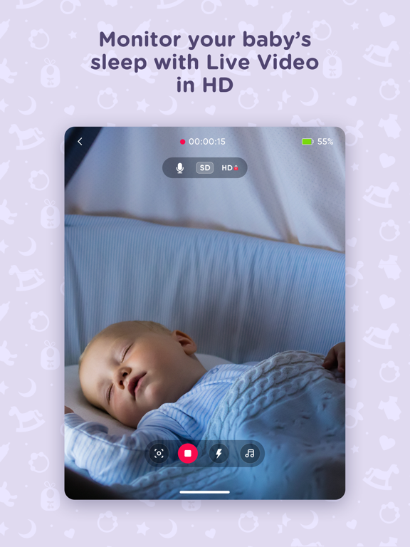 Screenshot #4 pour Baby Monitor Unlimited range