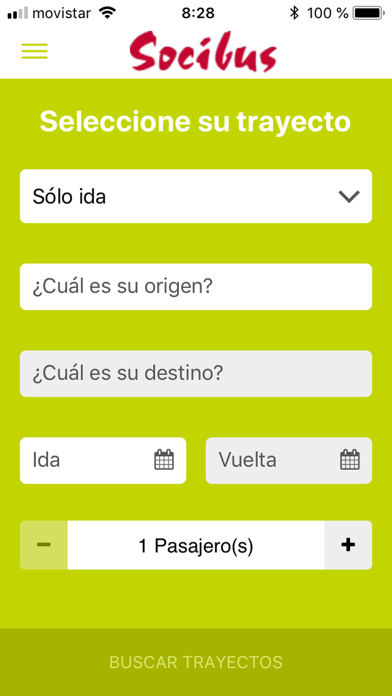 Socibus - Viaja en autobús Screenshot