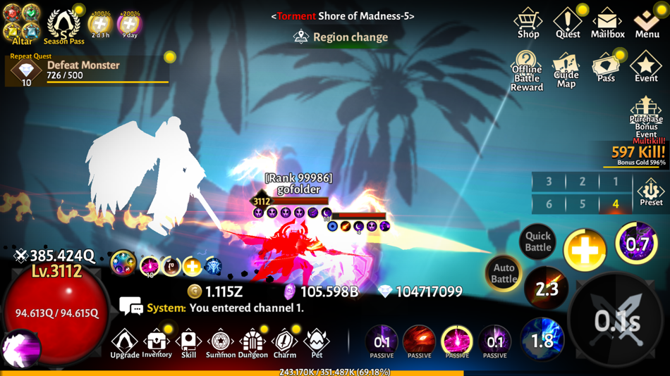 #1. Immortal Rising (iOS) 由: MOBIRIX