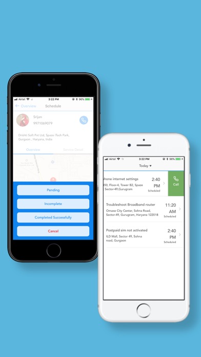 Ameyo FieldAgent Screenshot
