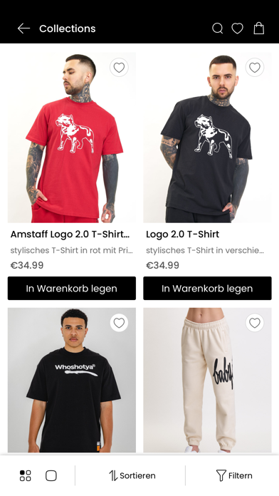 Amstaff Wear Screenshot