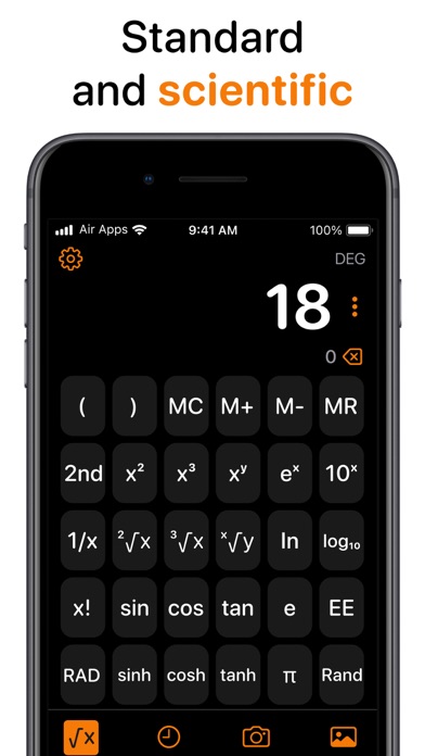 Calculator Air - Math Solver Screenshot