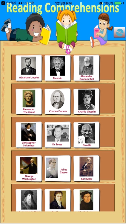 Super Reader - Famous People