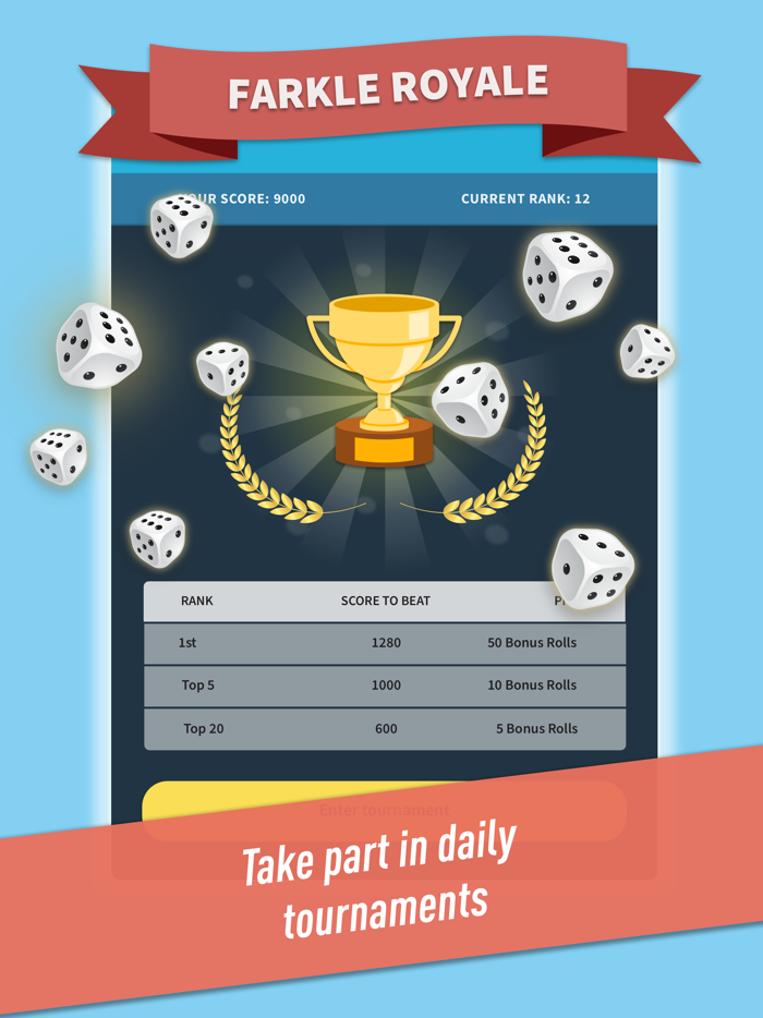 Farkle Friends Dice Game