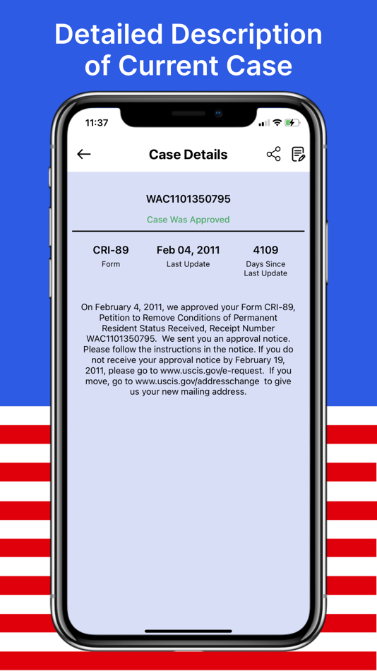#5. USA Civics Test & Case Tracker (iOS) Podle: Yash Dudhatra