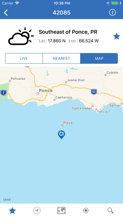 NOAA Buoys Marine Weather PRO Screenshot