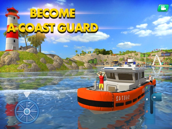 Coast Guard: Beach Rescue Team iPad app afbeelding 1