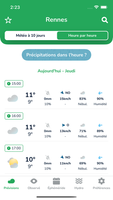 Screenshot #2 pour La météo agricole