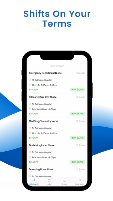 Para - Nursing Shifts For You Screenshot
