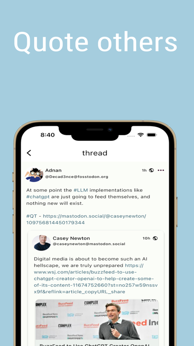 trunks for Mastodon Screenshot