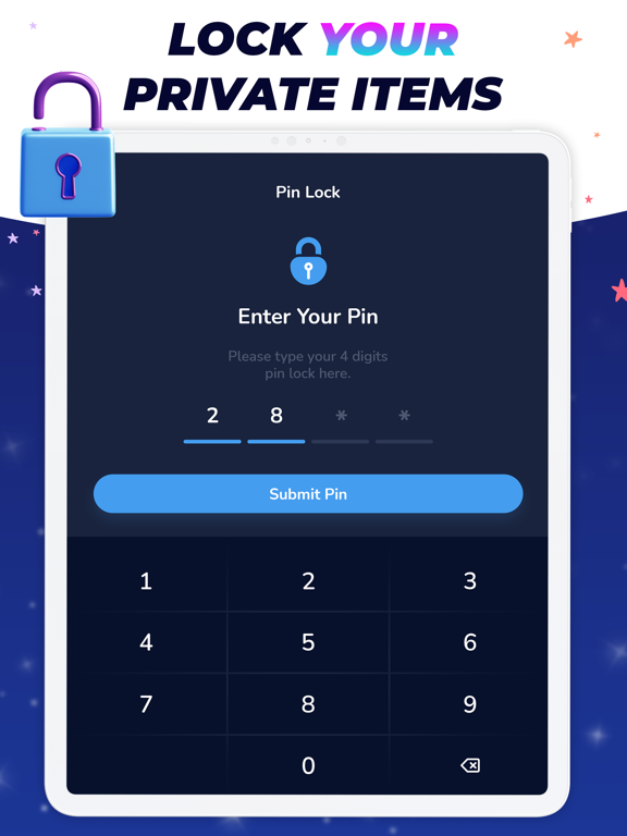 Screenshot #4 pour Secure Photo Vault : SnapLock