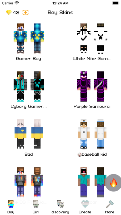 Craft Skins For Mc PE Screenshot