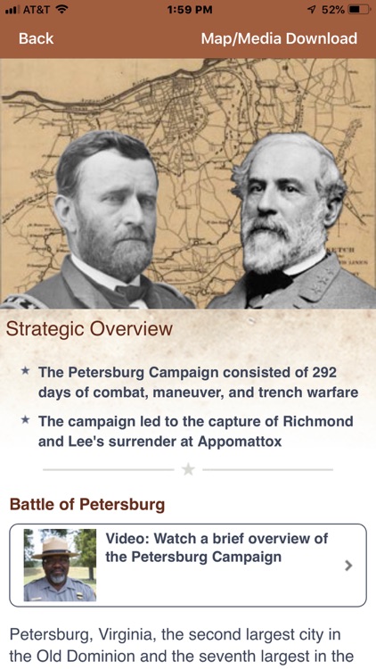 Petersburg Battle App