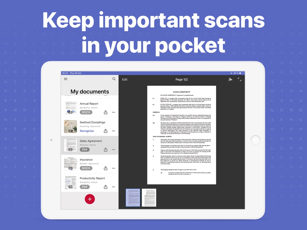 iPad screenshot