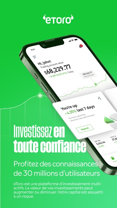 Screenshot #1 pour eToro:Trading & Investissement
