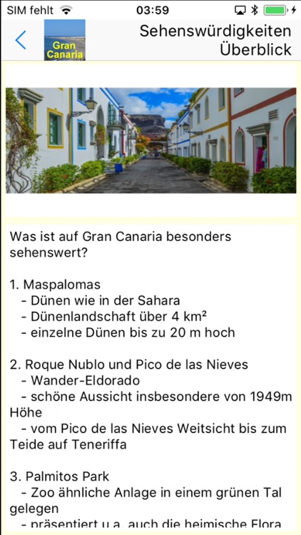 Gran Canaria Urlaubs App