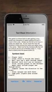 text maze iphone screenshot 3
