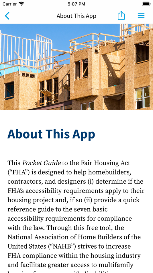 #2. FHA Guide (iOS) 由: National Association of Home Builders
