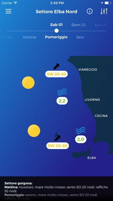 LaMMA Meteo Screenshot