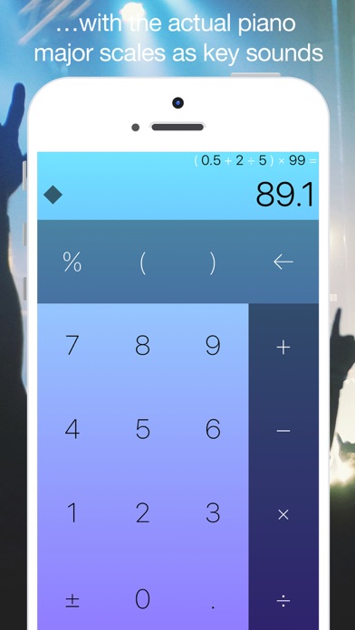 Screenshot #2 pour Classicalc calculator