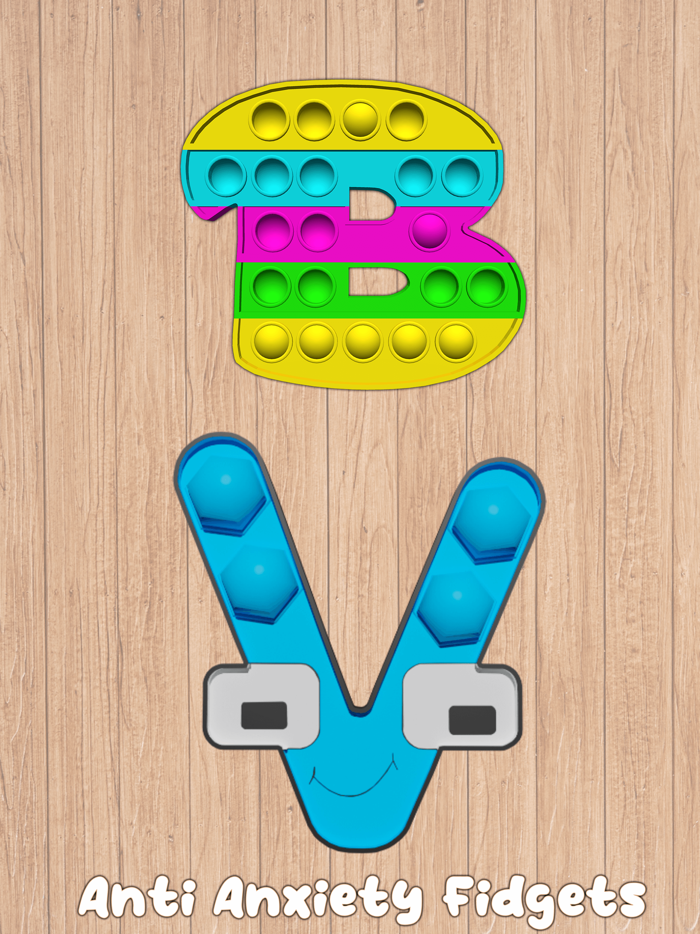 Pop It Alphabets Lore 3D Giant