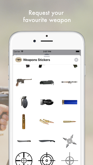 Weapons Stickers Screenshot