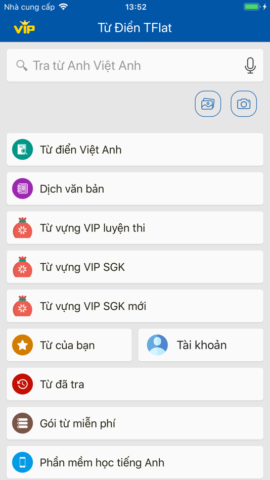 #10. TFlat Dictionary (iOS) 由: Hieu Le