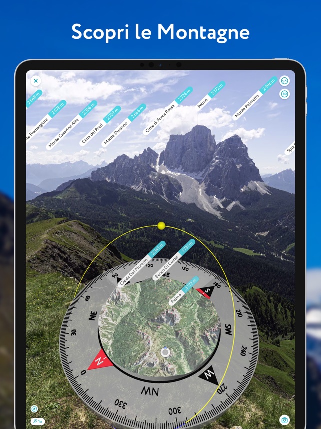 PeakVisor: Sentieri e Mappe 3D su App Store