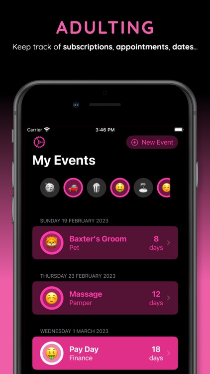 Looking FWD: Event Countdown screenshot-5