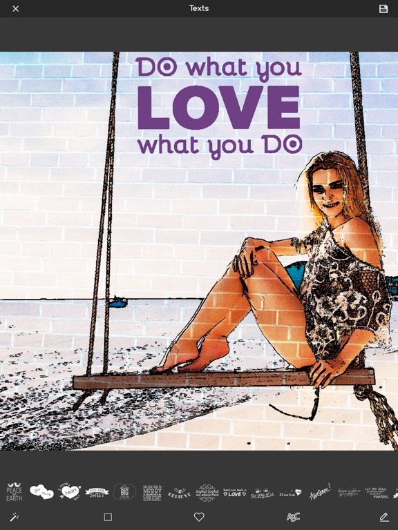 Effects Art - Filters Artworks iPad screenshot 4 - Photo & Video app